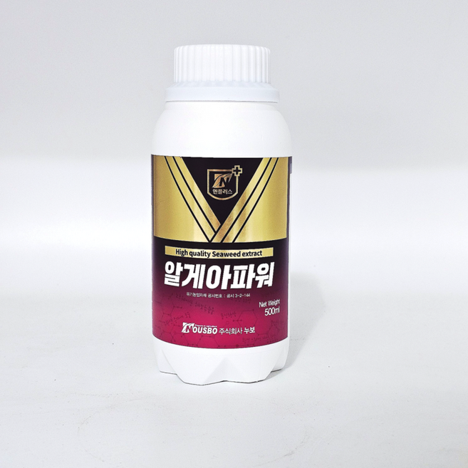 누보 알게아파워 500ml 유기농업자재 해조추출물 뿌리 친환경 식물 영양제