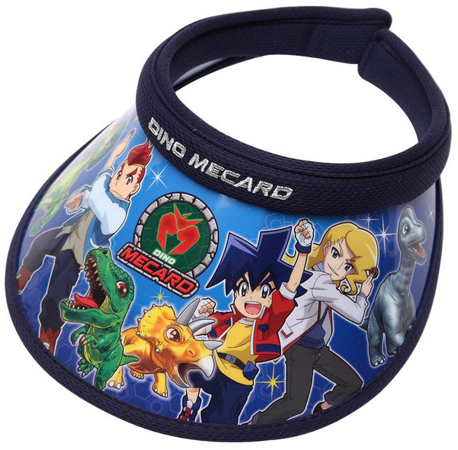 나린키즈 공룡메카드 파워풀 썬캡 유아동 어린이 핀캡 햇빛가리개 썬바이저