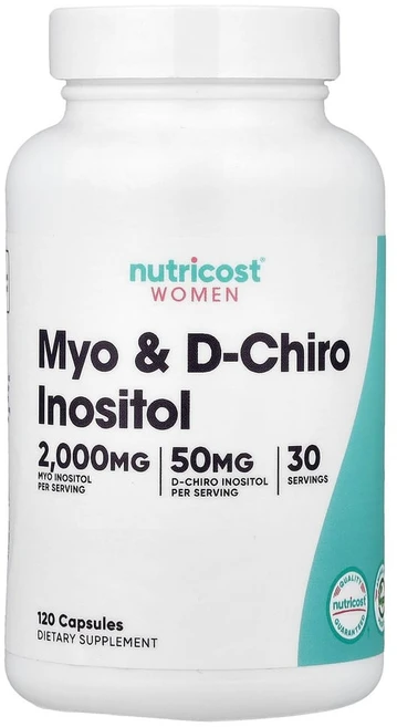 뉴트리코스트 이노시톨 Myo D-Chiro Inositol 120캡슐, 1개, 120정 - 쿠팡
