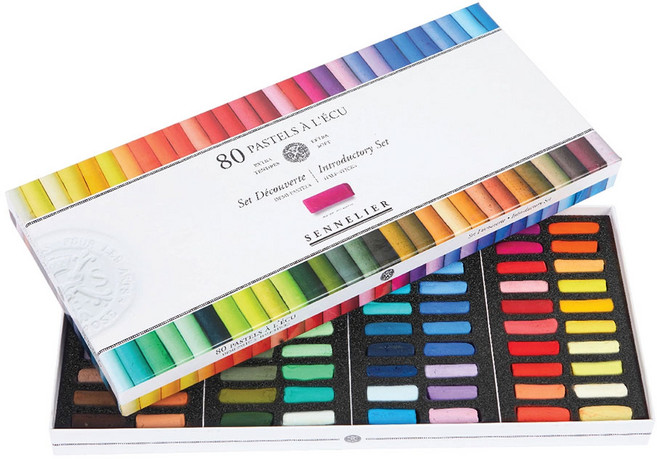 시넬리에 전문가용 소프트 파스텔 half-sticks 80색 하프스틱