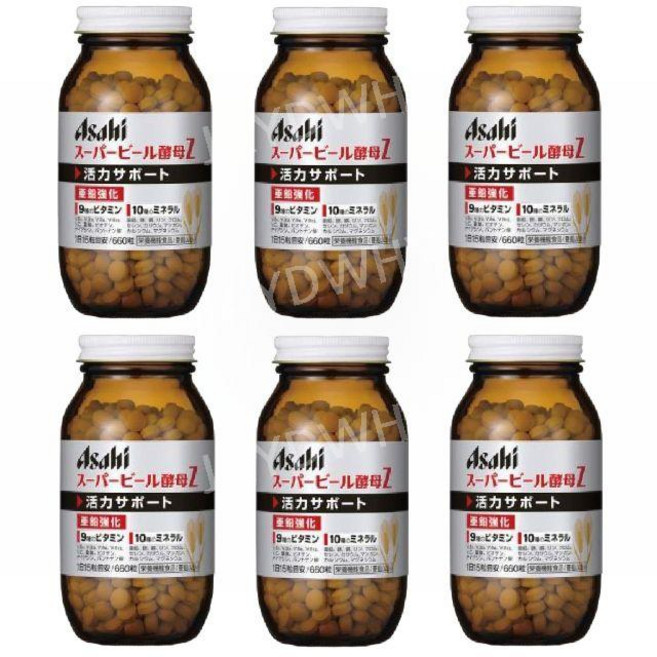 아사히 슈퍼 비어효모 Z, 660정, 6개