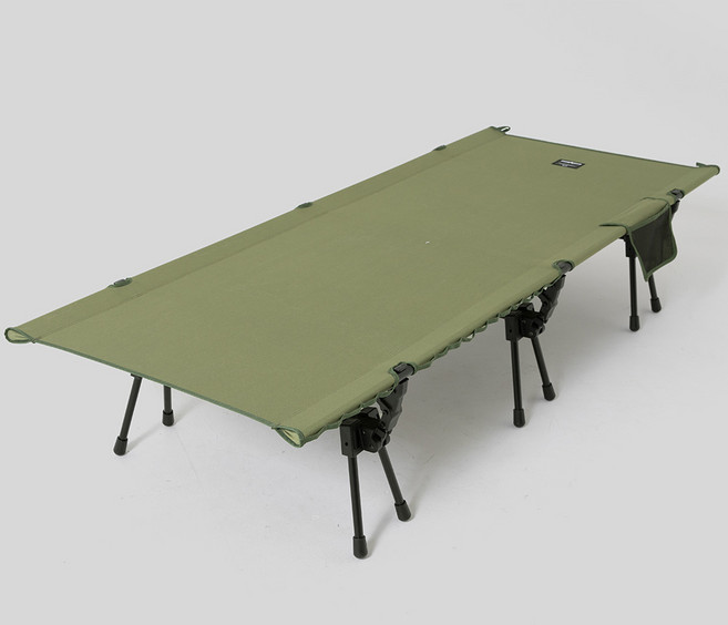 유니티23 더블 프레임 1000D 고탄성 캠핑 야전침대 카키