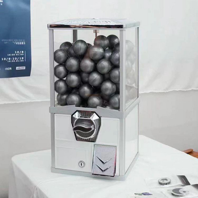 캡술뽑기기계 문방구 가챠 캡슐뽑기기계 랜덤 머신 미니, 5cm 캡슐 볼 200개, 1개, 기본 색상