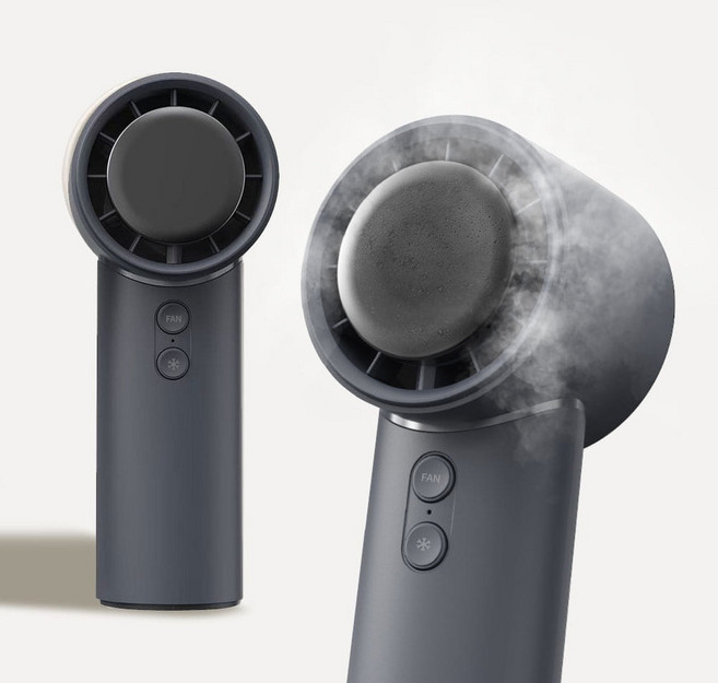 5200mAh 써드라인 알래스카 초고속 에어컨 냉각 선풍기 2025년형 휴대용 손선풍기 핸디선풍기, Y26CO-25002 택티컬그레이