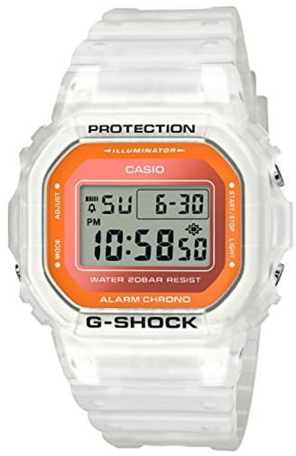 카시오 손목시계 지샥 국내 Color Skeleton Series DW5600LS7JF 남성용