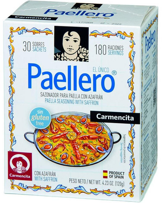 카르멘시타 빠에야 시즈닝 양념 파에야 120g, 1개