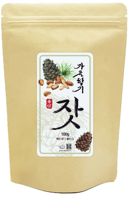 견과공장 가을향기 가평잣 국산 잣 1등급 국산잣 햇잣, 100g, 1개