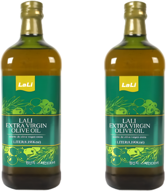 Best 가공조미료 - T 라리 엑스트라버진 올리브오일, 2개, 1L