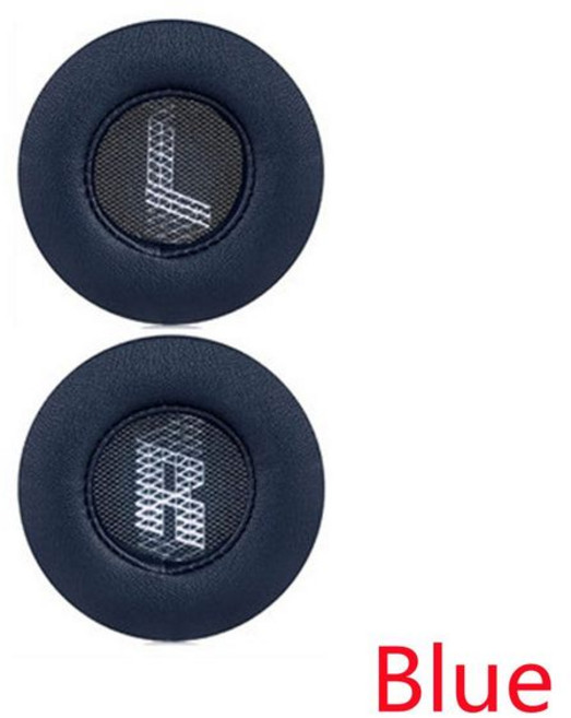 헤드폰패드JBL tune 600 T450 JR300BT E35 E45bt E45 E55 헤드폰 헤드셋 용 교체 폼 이어 패드 쿠션 커버 1, 09 Type2-blue