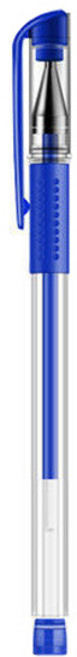 中性筆 0.5mm 簽字筆, 1個, 筆-藍色