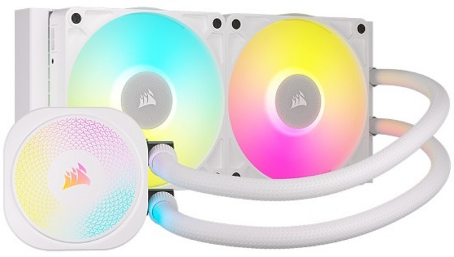 [CORSAIR] iCUE LINK TITAN 240 RX RGB (화이트)[CPU쿨러], 1