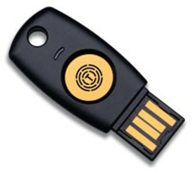 [국내 정품] TRUSTKEY 파이도 PIN 터치 보안키 T110 FIDO2 U2F Security Key USB-A타입 트러스트키, 1개, 본품