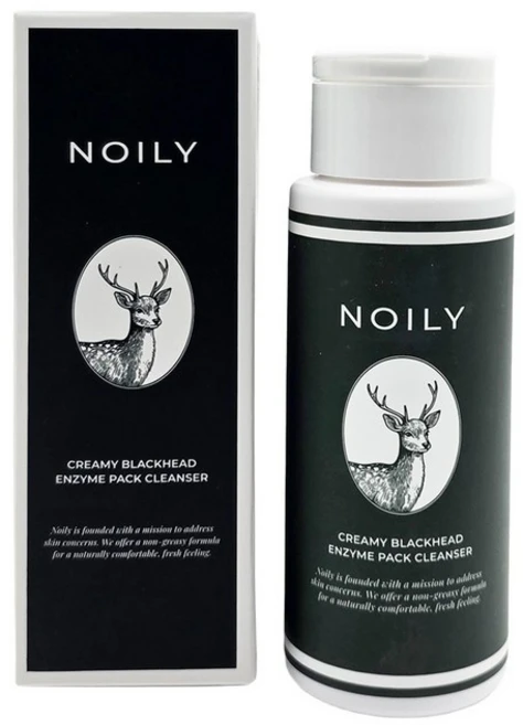 노일리 크리미 블랙헤드 효소팩 클렌저 50g, 1개 - 쿠팡