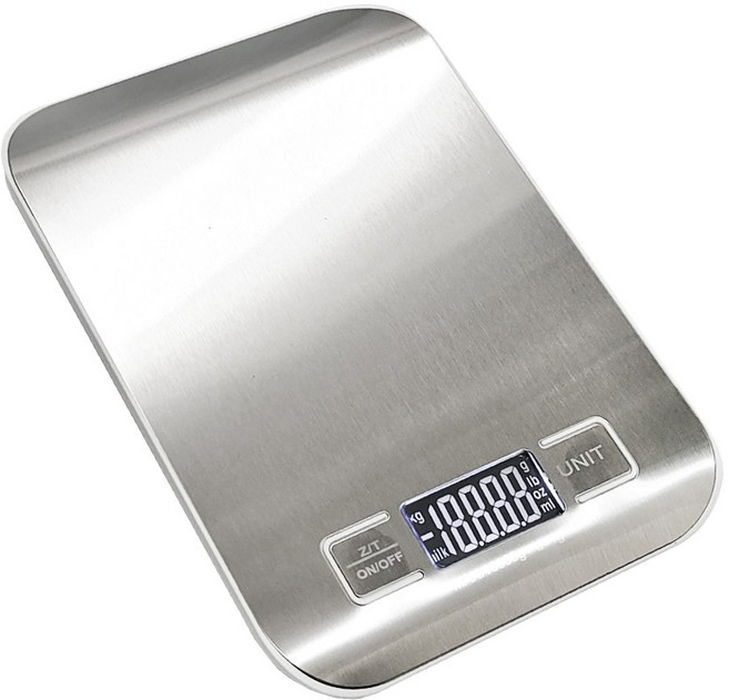 廚房電子秤(10KG) 料理秤 多種單位 測量精準, 圖片款, 電子秤, 10kg