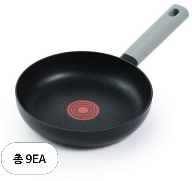 글라스락 인덕션 셰프토프 오블리 프라이팬, 20cm, 9개