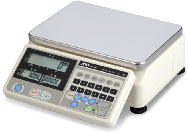 에이앤디 전자저울(중량계수) HC-30Ki (30kg/5g)
