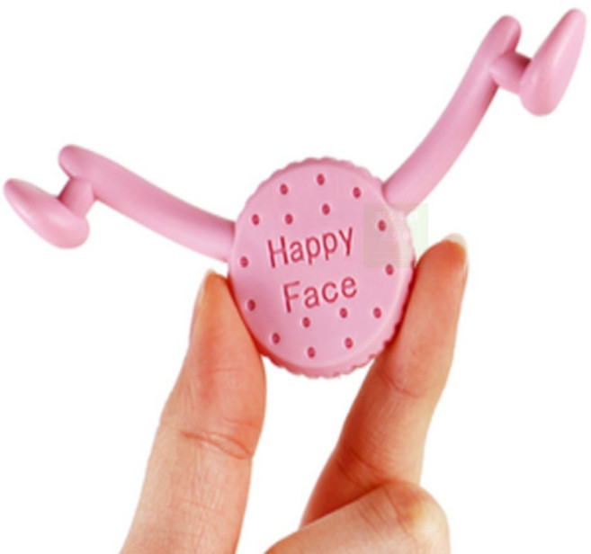 엘피스디자인 스마일 교정기 입꼬리 올림 장치, 핑크, 1개