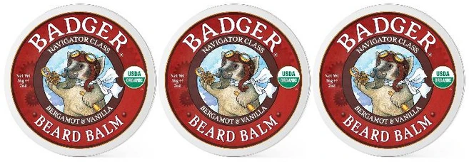Badger 뱃저 비어드 밤 56g 3팩 - 쿠팡