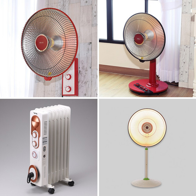 온열기 전기난로 라디에이터 라지에이터 히터 난로 난방기 가정용 사무실 현장용 공업용 벽부용 비츠온, 7핀 (TKR-70T) 타이머기능