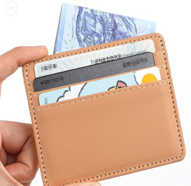 3단 컬러 카드지갑 슬림 명함지갑 카드케이스 다단