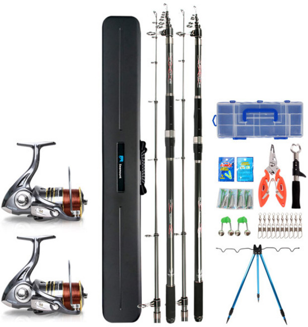 시마운트 로버스트 서프 원투 낚시대(450+420)2종세트, 로버스트 서프 원투대(450+420)2종세트