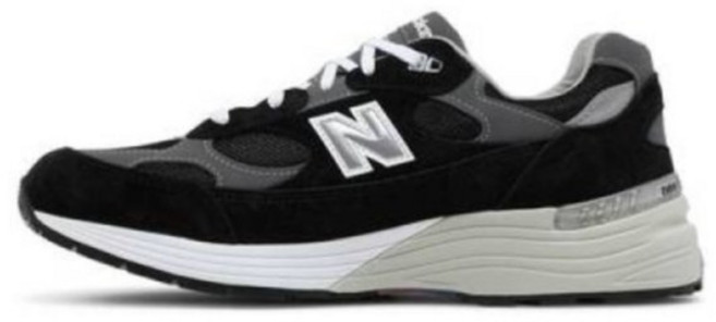 캐치트렌디 뉴발란스 992 메이드 인 USA 블랙 그레이 M992EB