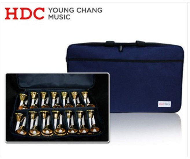 호산나악기 영창 핸드벨 가방 케이스 28PCS 28음 수납, 1개