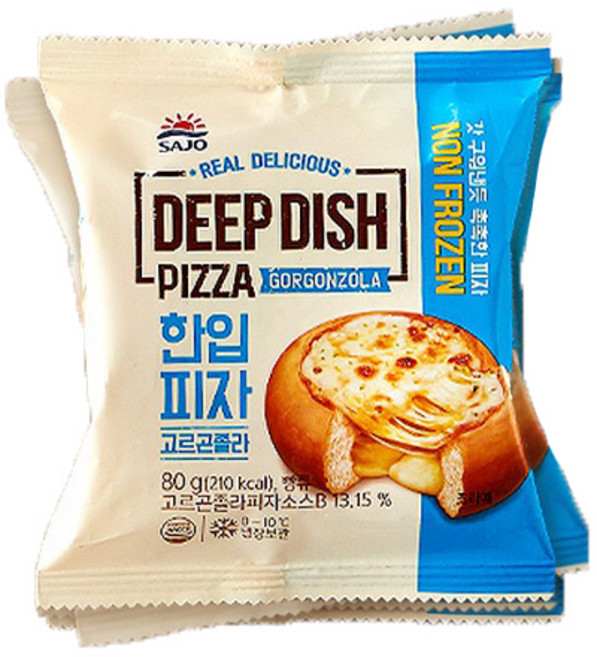 사조대림 [대림냉장] 한입피자 고르곤졸라 80g x12개, 12개