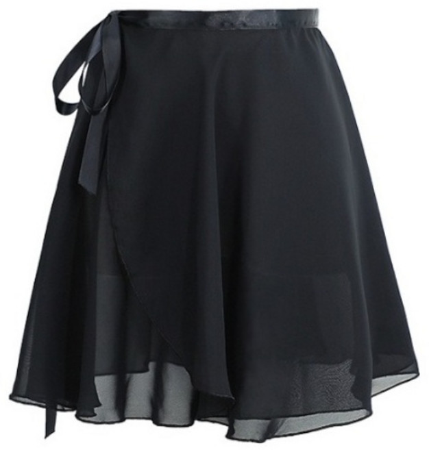 콩앤드 성인 쉬폰 발레 스커트