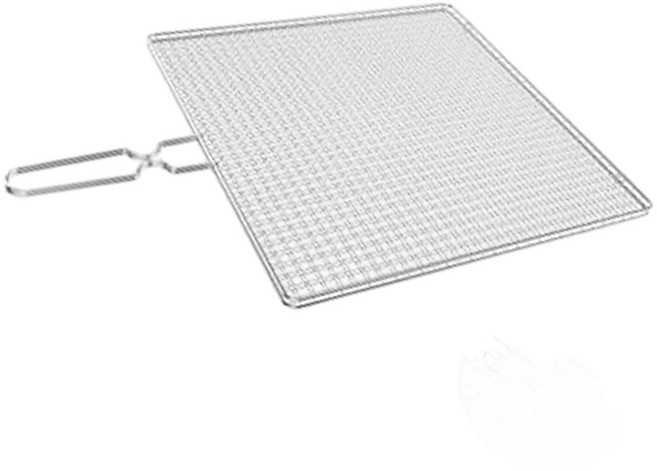 우리집엔 접이식 석쇠 일회용 숯불 그릴 접석쇠, 1개