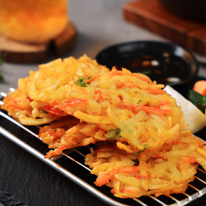 삼덕푸드 국내산 수제 야채튀김, 1개, 1kg