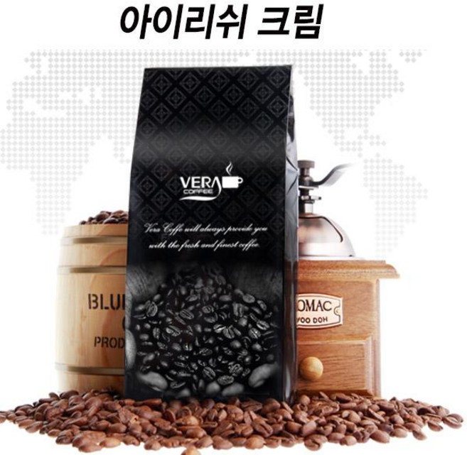 베라커피 원두 아이리쉬 크림 1kg, 1개, 모카포트