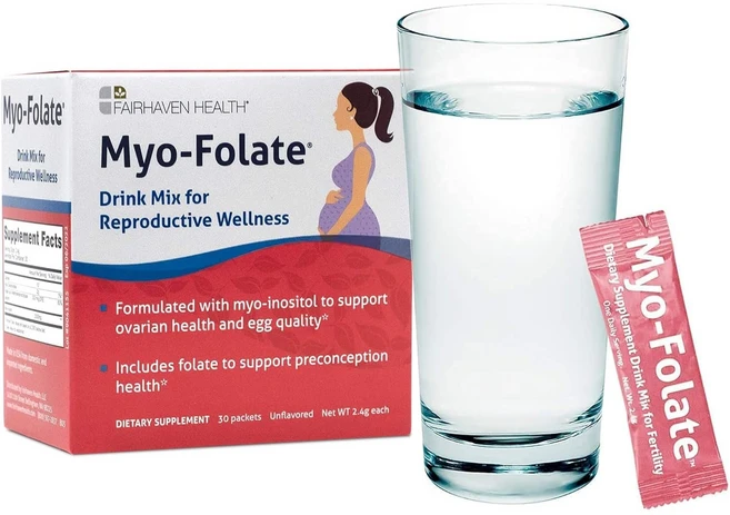 Fairhaven Health Myo-Folate 미국 페어헤븐 헬스 마이오 폴레이트 엽산 30개입 1팩, 72g, 1개 - 쿠팡