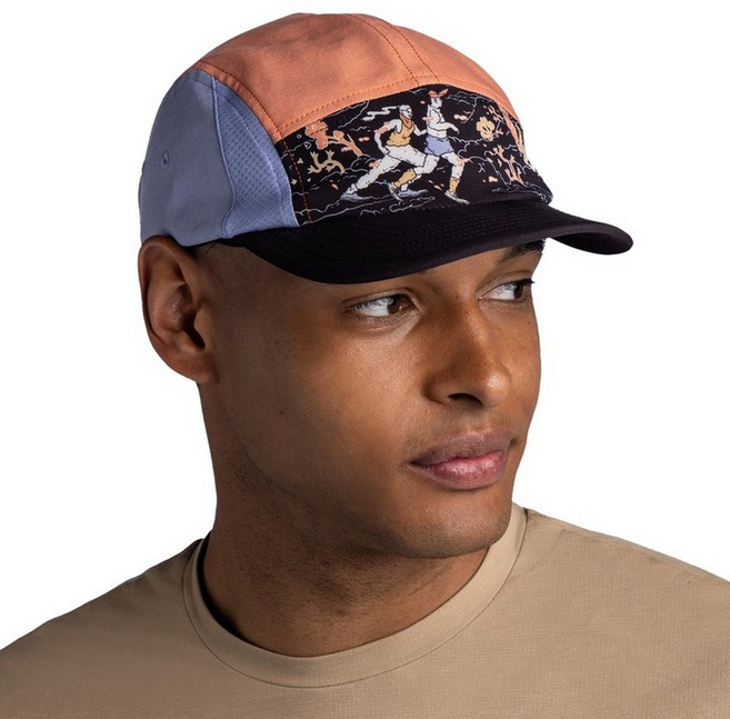 버프 5패널 고 캡 러닝 스포츠 모자, POW RUNNING MULTI