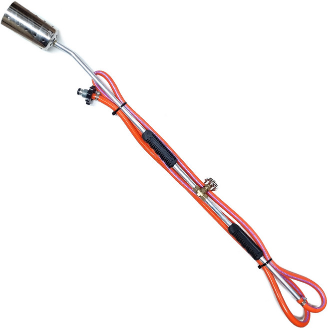 노바 더 강력해진 대형 토치 불대 대 LPG가스토치 산업용 도로용작업특화 줄토치 점화기, 1개, NEW 구멍화구 불대 대