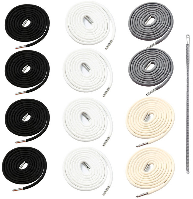 후드티 옷 끈 후드 스트링 철팁 바지끈 + 줄 꿰는 기계, 1개, 멜란지컬러