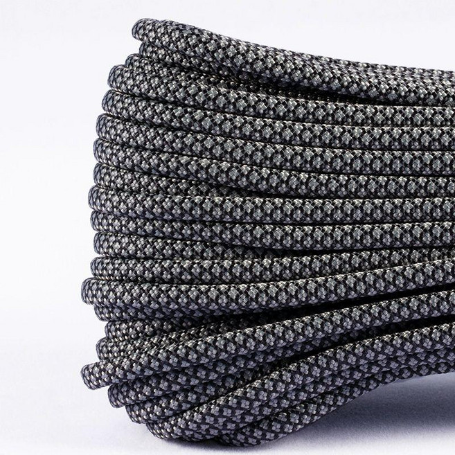 검도갑끈 검도 호구끈 갑끈 호면끈 스트랩 실크면 장비, 1개, L16 그레이 앤 블랙