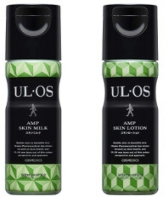 우르오스 남성용 올인원 스킨로션 x 밀크 세트, 2개, 120ml