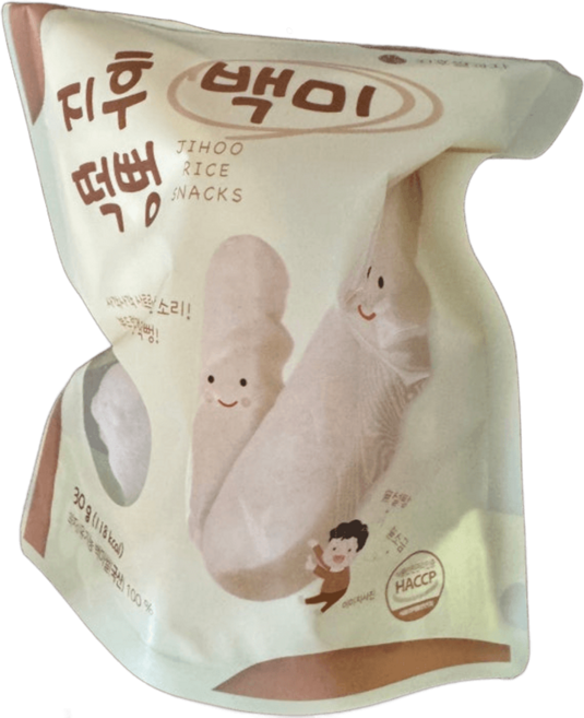 5위 - 지후 백미 떡뻥, 3개