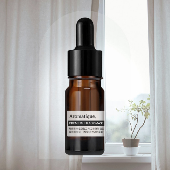 [아로마티끄] 석고방향제 오일-10ml 스톤 디퓨저 리필 실내 차량용 프래그런스, 1개, 10ml, 077.레이지 선데이 모닝
