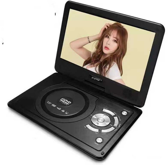 dvd 플레이어 휴대용 어린이 영어 학습 플레이어, 15인치 레드