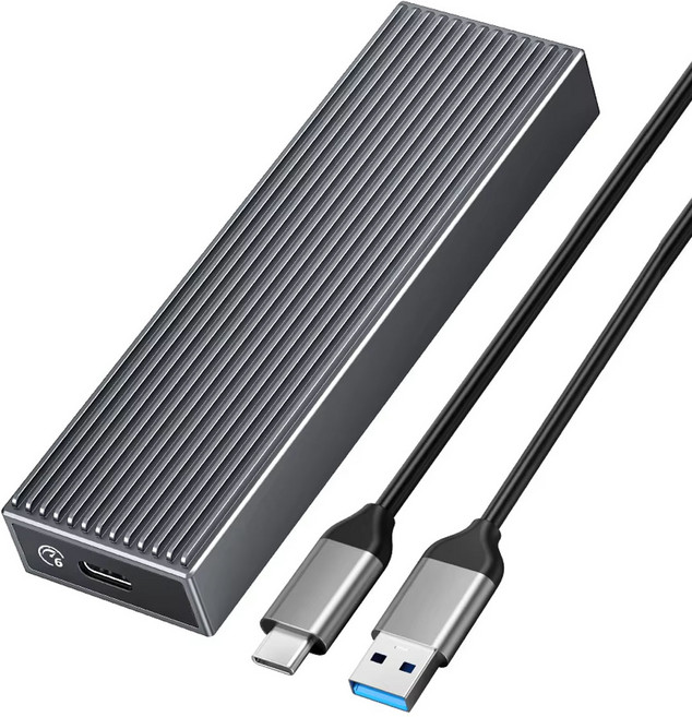 오리코 M.2 SATA 알루미늄 합금 SSD 케이스 M2PF-C3, 1개