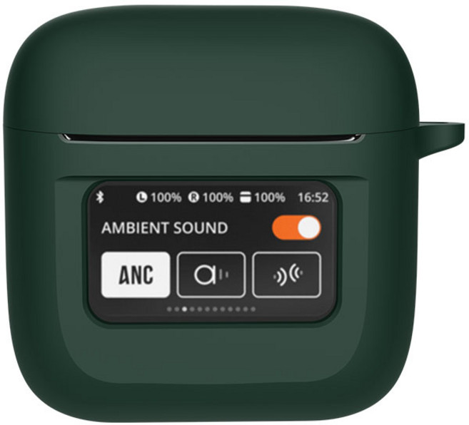 JBLTOURPRO3케이스 JBL투어프로3케이스 투명 강화필름, B타입, 액정필름없음, 레드