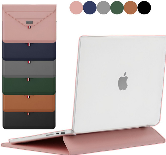 인티몰 노트북파우치 스텐드 맥북에어 갤럭시북 LG그램 아이패드 갤럭시북 케이스 파우치 커버, 1개