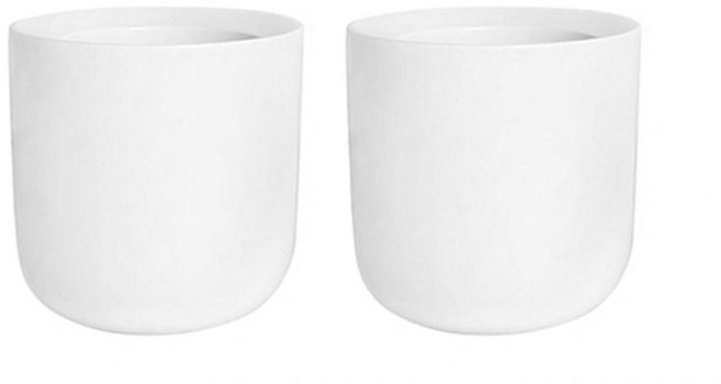 크리스탈 싱잉볼 명상 악기 요가 필라테스, 1개, 화이트 100ml 2개입