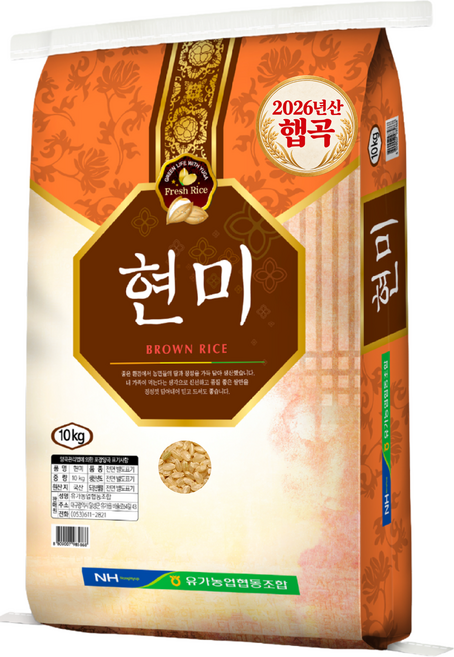 현미 2026년산 햅곡, 10kg, 1개