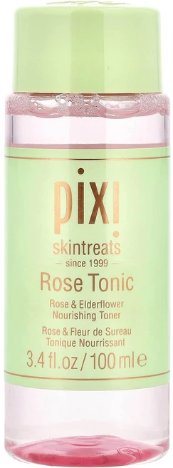 픽시 뷰티 로즈 토닉 로즈 & 엘더베리 너리싱 토너 무알코올 100ml (3.4 fl oz) PIX-82109 - 쿠팡