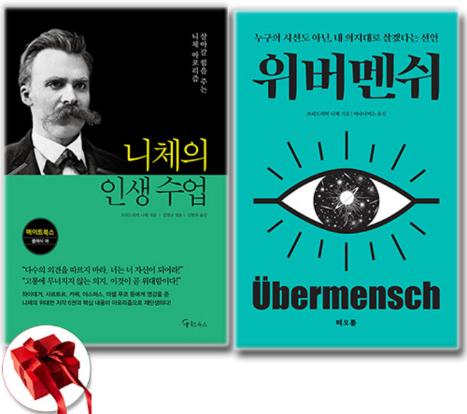 (프리드리히 니체) 위버멘쉬 + 니체의 인생 수업 (전2권)