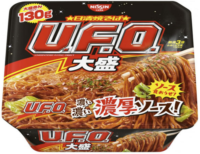 야끼소바 야키소바 닛신식품 U.F.O. 곱빼기 167g×12개, 12개