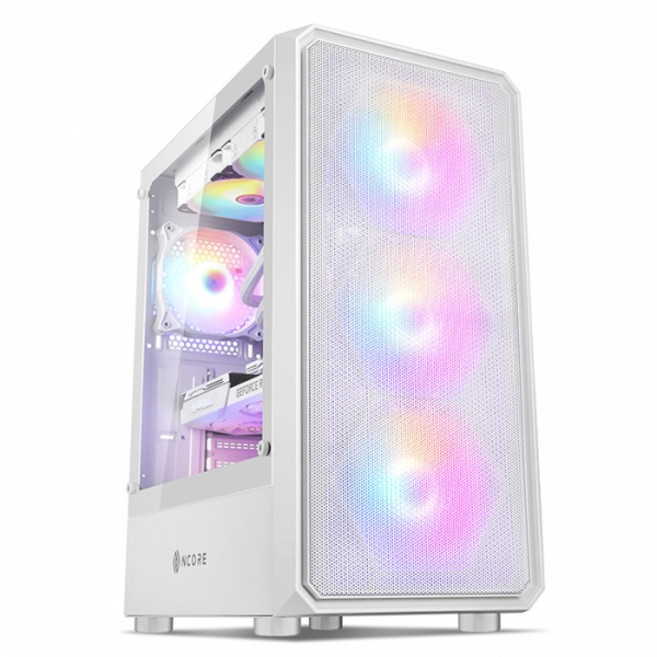 NCORE G30 트루포스 미들타워 화이트, 1개